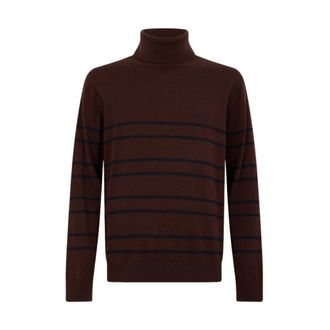 Iceberg Jersey de cuello alto - Knitwear - Hombre - Marr&oacute;n - XL