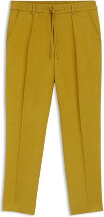 BOSS Tapered-fit pants with drawcord waist