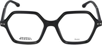 Isabel Marant Vierkante Brillen - Dames - Brillen - Zwart - 52 MM - Accessoires