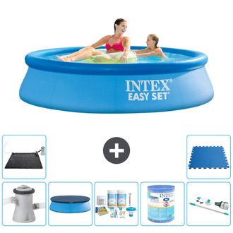Intex Piscina Easy Set Redonda - 244x61 Cm - 8-piezas S40791