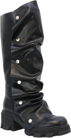 Yoki Slouch Knee High Boot in Black at Nordstrom Rack, Size 8.5