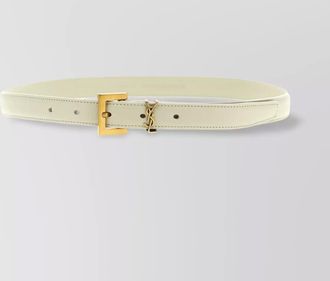 Saint Laurent leather thin belt