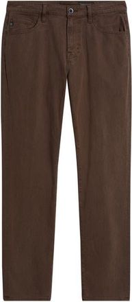 AG - Adriano Goldschmied Everett Slim Straight Leg Cotton & Linen Blend Jeans in Sulfur Oak Barrel at Nordstrom, Size 29 X 32