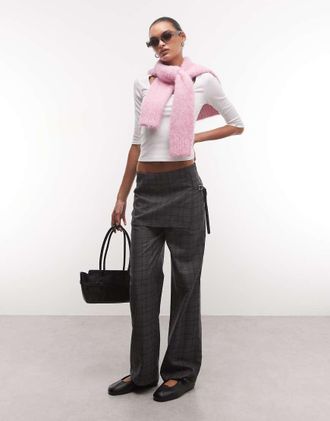 Collusion gonna pantalone con lacci laterali-Multicolore