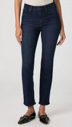 Paige Gemma Reversed Seamed Beltloops Jeans In Bespoke