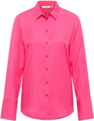 Eterna Dames, Blouses & Shirts, Roze, Maat: S