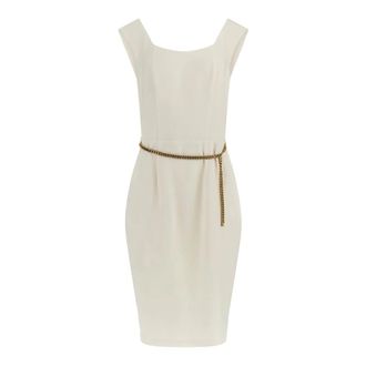Guess Beige Maxi Jurk Model Ag 053 - Dames - Casual kleedjes - Beige - XL - Kleedjes
