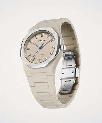 D1 Milano Orologio Grey Mesh Polycarbon 37 mm