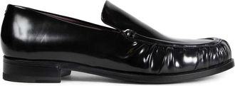 Lardini Pagustave Moccasin - Heren - Loafers - Zwart - 42 1/2 EU - Leer - Schoenen