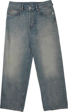 Nine In The Morning Grey Loose Fit Faded Denim Jeans
