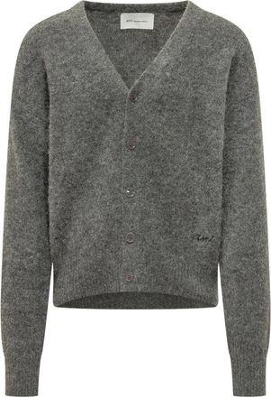 Ami V-hals Vest - Heren - Vesten - Grijs - XS - Wol - Truien & Vesten