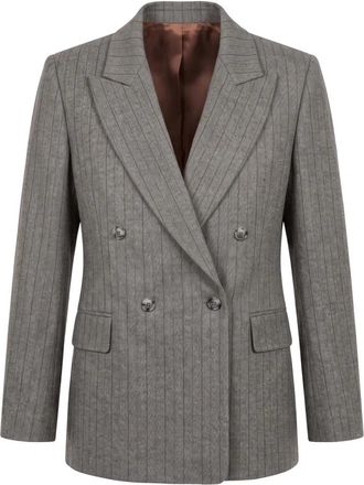 Paul Smith W1R414Jw 11308 Blazer - Dames - Blazers - Grijs - M - Jassen