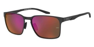 Under Armour UA ASSIST MTL/G Asian Fit 807/UZ Mens Sunglasses Black Size 57