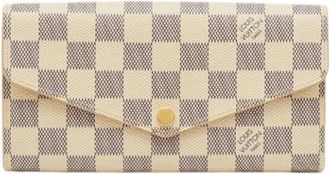 Louis Vuitton Pre-owned Wallets, female, Multicolor, Size: ONE SIZE Pre-owned Coated Canvas Wallet