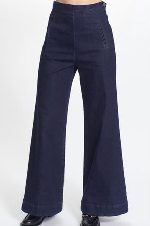 Corey Lynn Calter Tasha Pant In Indigo