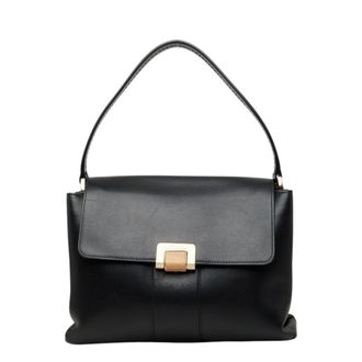 Bally Leather Shoulder Bag (Pre-Owned)
