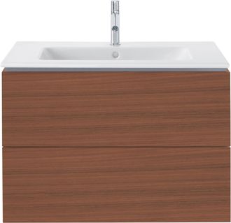 Duravit Mueble Bajo Lavabo L-cube 820x481x550mm Nogal Oscuro