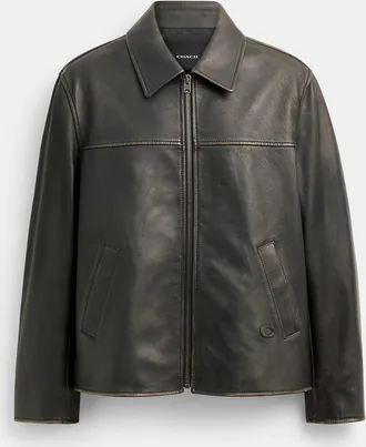 Coach Loved Leather Jacket