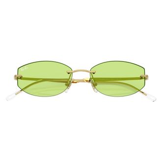 Ray-Ban Arista Zonnebril - unisex - Zonnebrillen - Groen - 55 MM - Accessoires