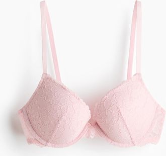 H&M Push-up-BH aus Spitze - Pink