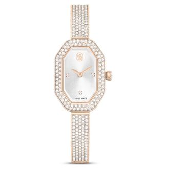 Swarovski Elegante Gouden Horloge voor Vrouwen - Dames - Horloges - Wit - ONE Size - Accessoires