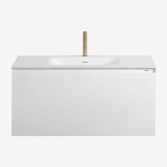 Sklum Conjunto De Mueble De Ba&ntilde;o En Madera Con Lavabo Integrado Macrae Sklum