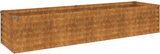 vidaXL Jardinera Acero Corten 194x50x36 Cm Vidaxl
