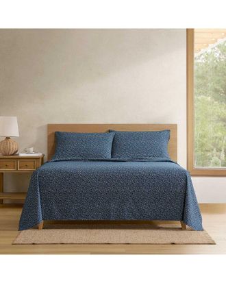 Eddie Bauer Petite Floral Cotton Sheet Set