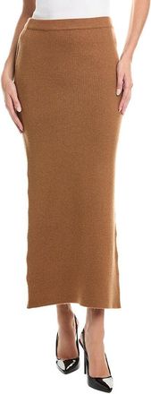 SER.O.YA Ser.O.Ya Hazel Knit Wool & Cashmere-Blend Maxi Skirt