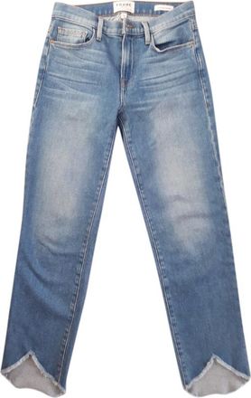Frame Denim blue Le Noveau Straight Jeans Size XS