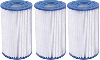 Habitat et Jardin Cartucho Para Filtro H&j De Tipo A/c- Lote De 3