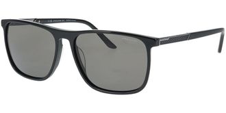 Jaguar 37206 Polarized 8840 Mens Sunglasses Black Size 60