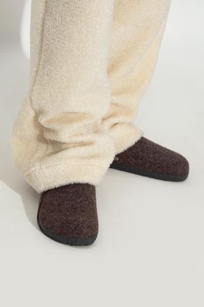 Birkenstock Zermatt Rivet Slippers, Womens, Brown