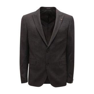 Tagliatore R1626 Abito Wool Suit Gray - male - Tagliatore - Blazers - Gray - M - Suits