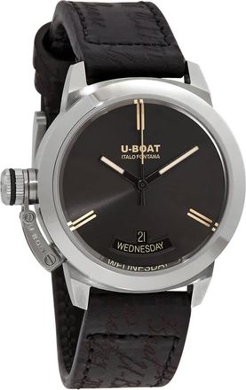 U-Boat Classico Automatic Grey Dial Mens Watch 8891