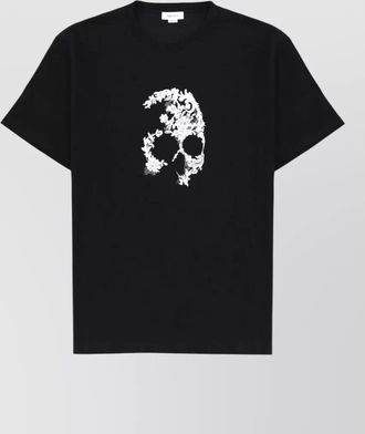 Alexander McQueen cotton skull print t-shirt