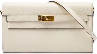 Herm&egrave;s Pre-owned Hermes Epsom Kelly To Go Wallet Unisex FE5202IXQPW696FE