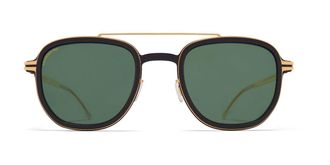 Mykita Alder Polarized 585 Mens Sunglasses Gold Size 48