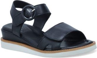 Miz Mooz Eva Ankle Strap Platform Wedge Sandal in Black at Nordstrom, Size 10.5-11Us