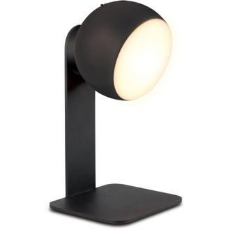 Forlight Magnet L&aacute;mpara Led Port&aacute;til Con Bater&iacute;a Recargable. Luz Led Moderna De Sobremesa De 1.5w. L&aacute;mpara Auxiliar Minimalista Con Intensidad Regulable Y Cabe