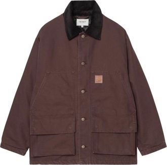 Carhartt Work in Progress Jassen, Heren, Bruin, M, Katoen, Lander Jas
