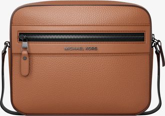 Michael Kors Jet Set Pebbled Leather Crossbody Bag