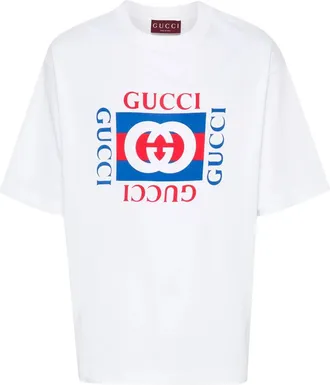 Gucci Interlocking G-print Cotton T-shirt