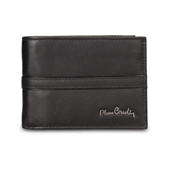 Pierre Cardin Portefeuilles & Kaarthouders - Heren - Accessoires - Zwart - Maat: ONE Size Leer
