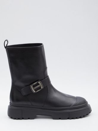 Hogan H619 Biker Boots