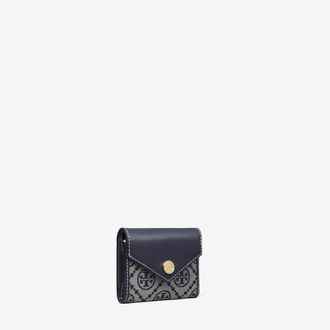 Tory Burch Womens T Monogram Small Envelope Wallet, One Size