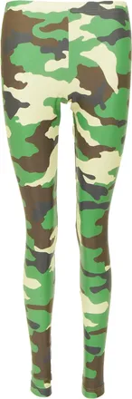Junya Watanabe camouflage print stretch jersey leggings