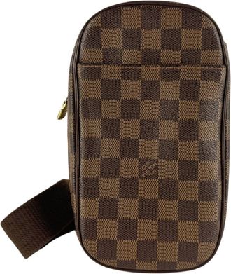 Louis Vuitton Brown Damier Canvas Damier Canvas Pochette Sling Bag (Pre-Owned)
