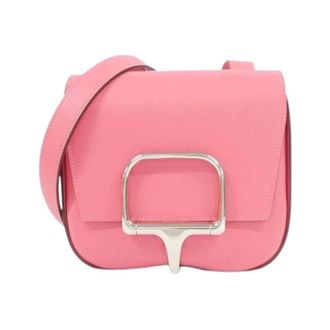 Herm&egrave;s Borsa a spalla Pre-owned in pelle Epsom - - Pre-owned - Donna - Rosa - ONE SIZE