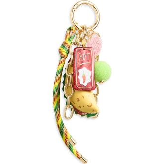 Chelsea28 Taco Bag Charm in Yellow Multi- Gold at Nordstrom